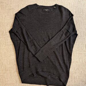 All Saints Dark Gray Sweater